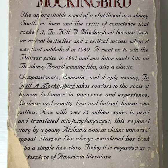 1960’s Vintage Henry David Thoreau Walden & To Kill a Mockingbird Books - Picture 13 of 14